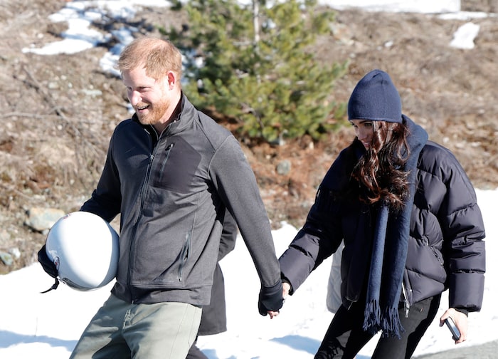 Harry et Meghan en février 2024 au Canada.