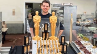 Haubenkoch  Bernhard Zimmerl verwöhnt heute Filmstars im im Dolby Theatre in Los Angeles