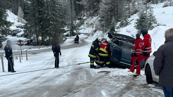 Drei Feuerwehren standen im Bergungseinsatz.