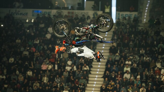 David Rinaldo und seine Einlagen kennt man von den X-Games. (Bild: SYO VAN VLIET)