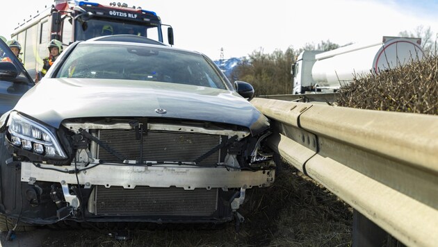 Das Auto endete als Totalschaden. (Bild: Mathis Fotografie)