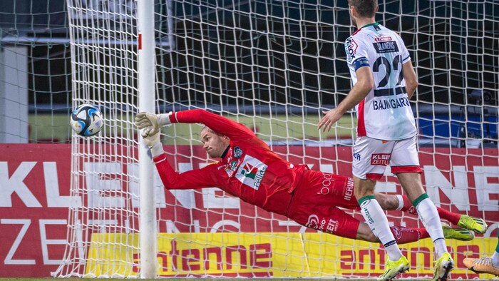 Hendrick Bonmann has to sit on the bench against Altach today.