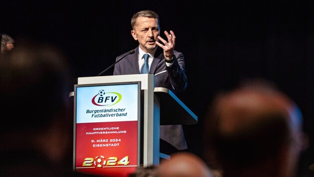 Der neue BFV-Präsident Georg Pangl (Bild: Mario Urbantschitsch)