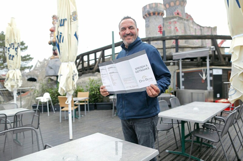 Bei Schönwetter wird der Gastgarten sicher gesteckt voll sein. (Bild: Gerhard Bartel)