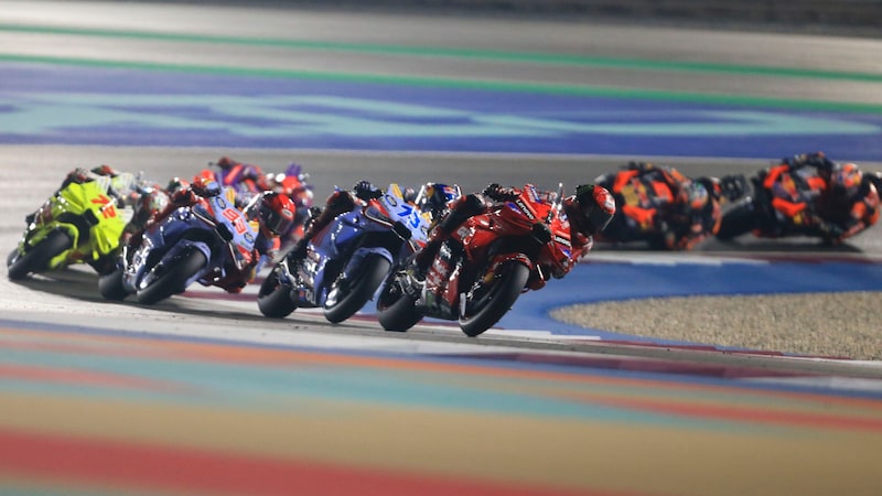 MotoGP is also faced with a busy racing calendar. (Bild: ASSOCIATED PRESS)