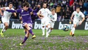 Zwei Elfmeter-Treffer für die Austria (Bild: GEPA pictures)