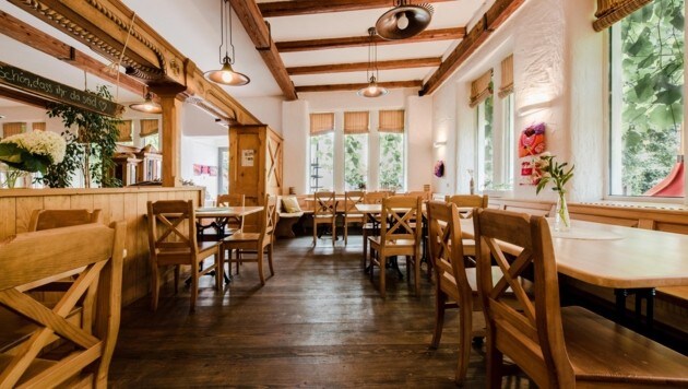 Platz genug im neuen Dorfwirt in St. Georgen (Bild: MARIE_RUHSAM)