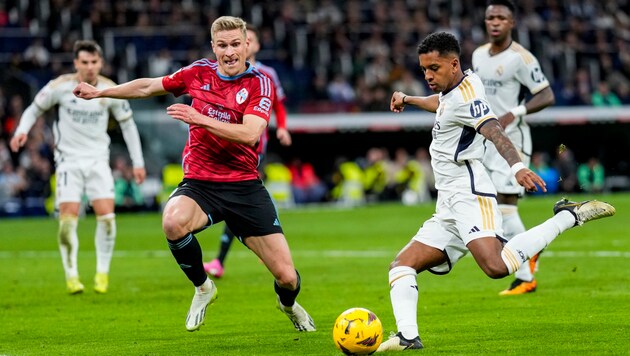 Real lead 2:0 (Bild: ASSOCIATED PRESS)