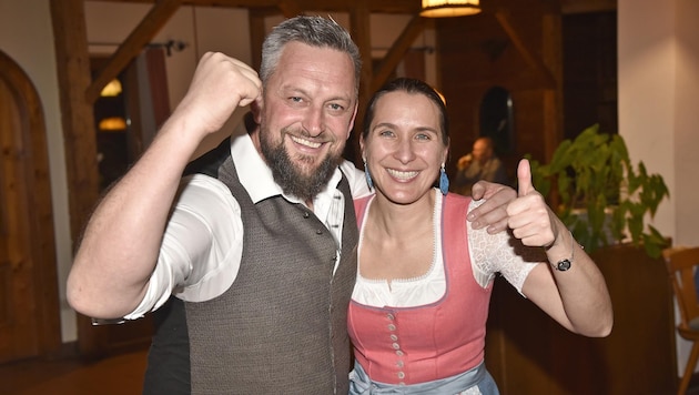 Maria Fanninger will have to do without her husband Andreas more often: The FPÖ politician is the new mayor of Unternberg. (Bild: Holitzky Roland)