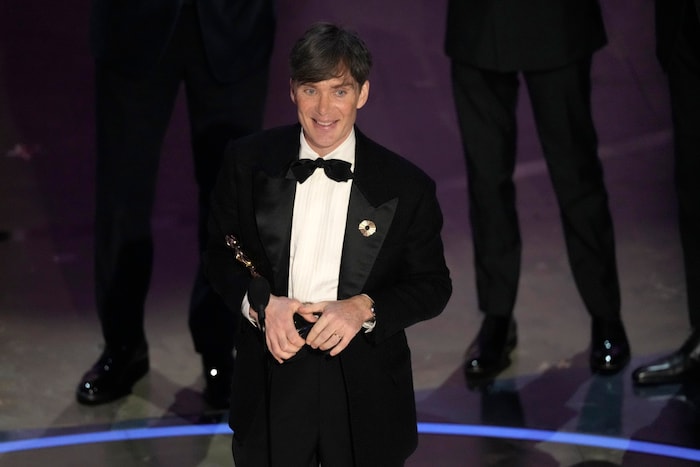 Cillian Murphy freute sich über seinen Oscar in der Kategorie „Bester Hauptdarsteller“.