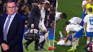 Teamchef Ralf Rangnick (li.) sorgt sich um David Alaba und Marko Arnautovic. (Bild: GEPA, https://twitter.com/intermilanstory)