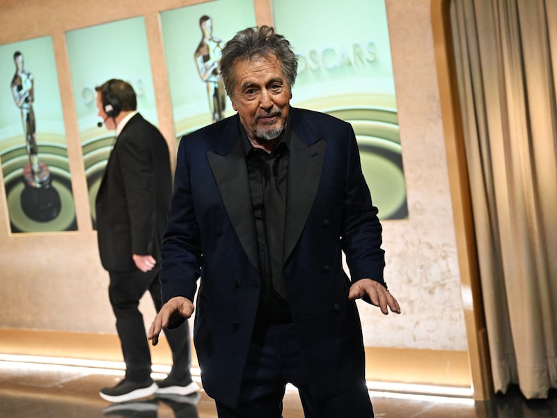 Al Pacino nach dem Auftritt (Bild: APA/Getty Images via AFP/GETTY IMAGES/Handout)