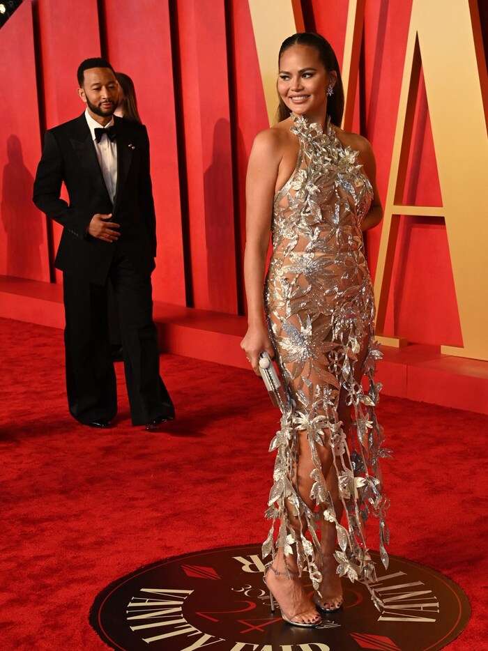 Chrissy Teigen und John Legend bei der „Vanity Fair“-Oscar-Party.