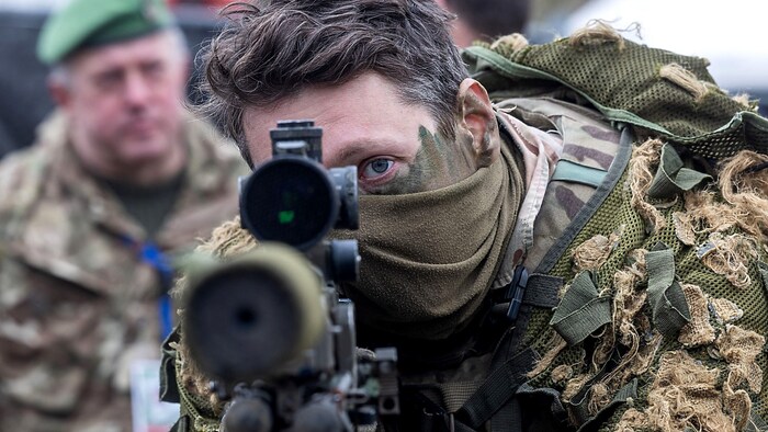 British soldiers during a NATO exercise in Poland