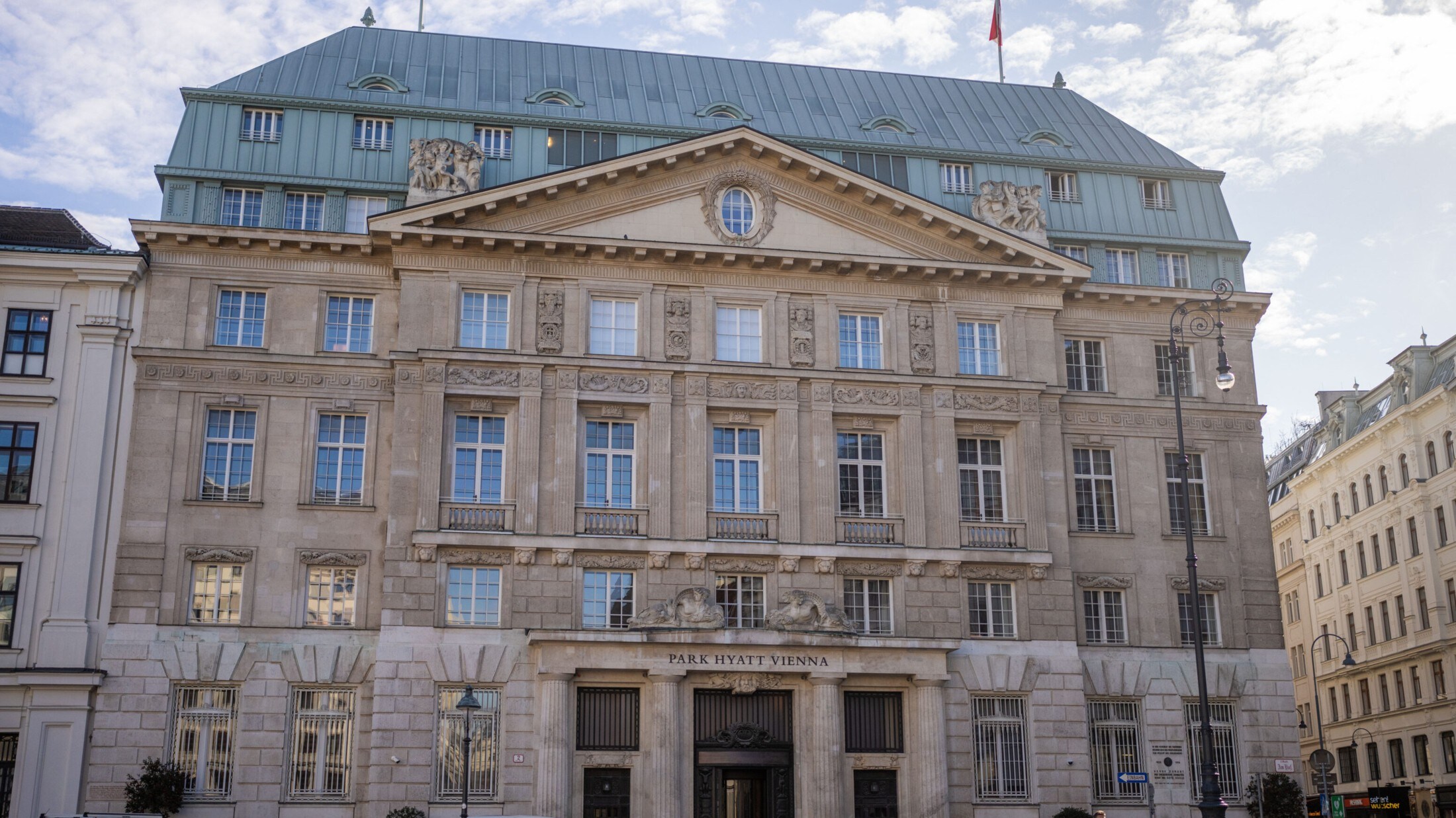 The Park Hyatt Hotel in Vienna: One of Signa Prime's top properties (Bild: APA/Georg Hochmuth) The Park Hyatt Hotel in Vienna: One of Signa Prime's top properties (Bild: APA/Georg Hochmuth)