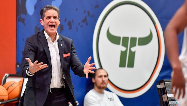 Antonio Herrera is no longer Bulls coach (Bild: GEPA pictures)