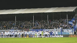Im Europacup könnten die TSV-Fans nicht in Hartberg jubeln. (Bild: Sepp Pail)