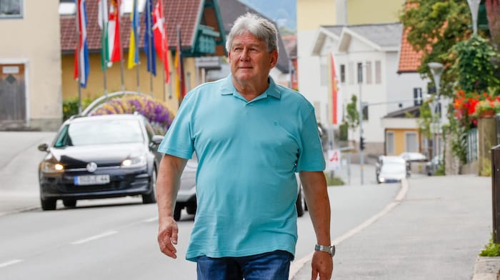 Helmut Klose is extremely taciturn after the election defeat.