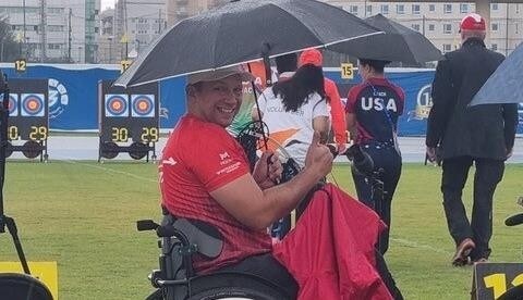 Michael Meier scored his winning goals at the tournament in Dubai under difficult conditions. (Bild: ÖBSV)