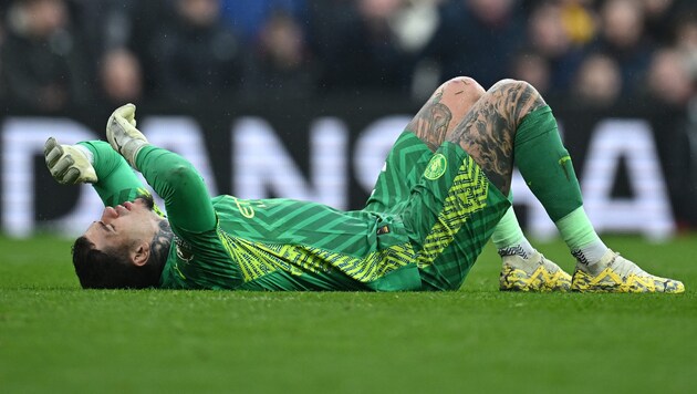 Ederson verletzte sich im Spiel gegen Liverpool. (Bild: APA/AFP/Paul ELLIS)