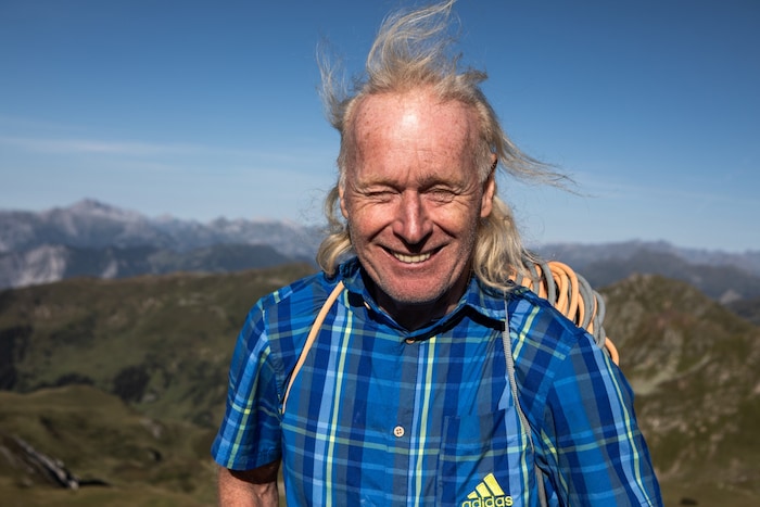 Der Vorarlberger Ausnahme-Bergsportler Beat Kammerlander.