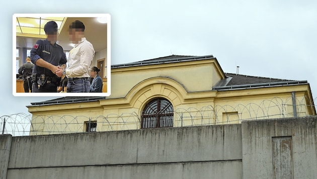 Le projet d'évasion de la prison de St. Pölten a échoué. (Bild: P Huber Krone KREATIV,)