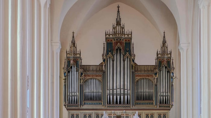 Auf dieser Orgel in der Stadtpfarrkirche spielte Anton Bruckner