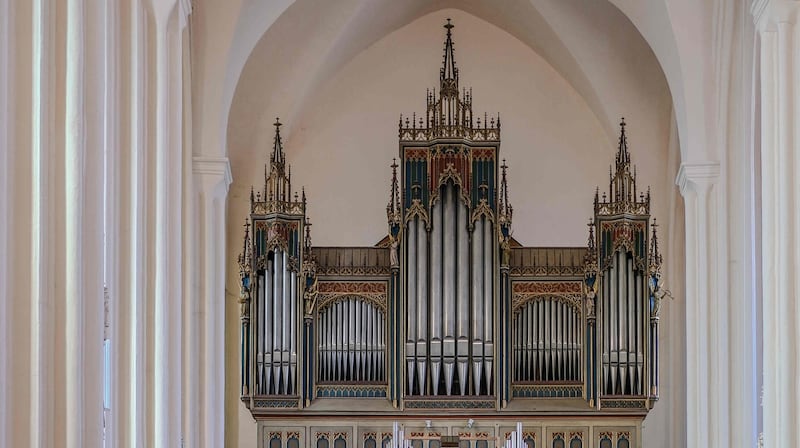 Auf dieser Orgel in der Stadtpfarrkirche spielte Anton Bruckner (Bild: Einöder Horst)