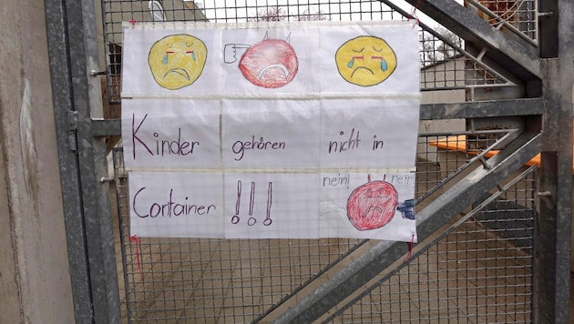 Container classes are to be set up at five locations - resistance is mounting at the schools. (Bild: Gerhard Bartel)