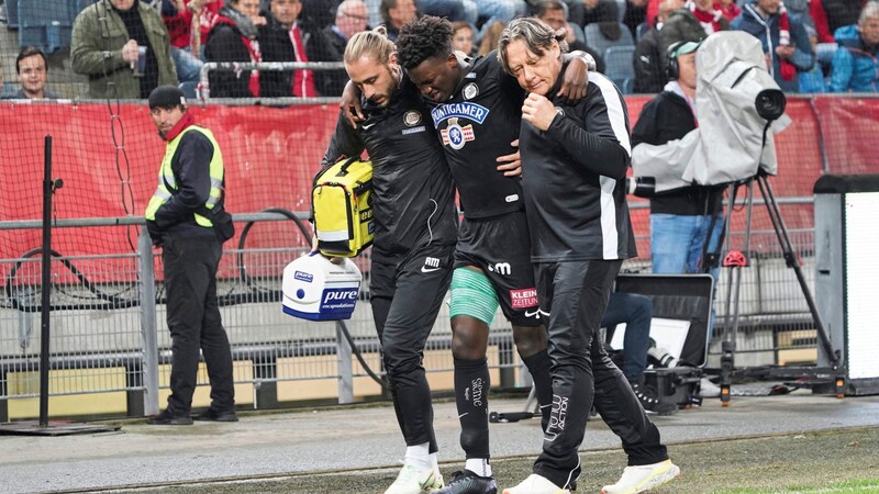 Storm's Jatta has been dogged by bad luck and injuries so far. (Bild: Sepp Pail)