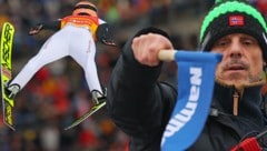 Alexander Stöckl hat derzeit Probleme mit dem norwegischen Team - ÖSV-Adler Stefan Kraft stärkt ihm aber den Rücken. (Bild: GEPA pictures)