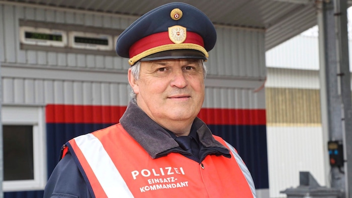 Head of operations Colonel Johannes Dullnig.
