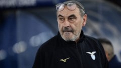 Maurizio Sarri soll bereits seinen Spind geräumt haben (Bild: APA/AFP/Filippo MONTEFORTE)