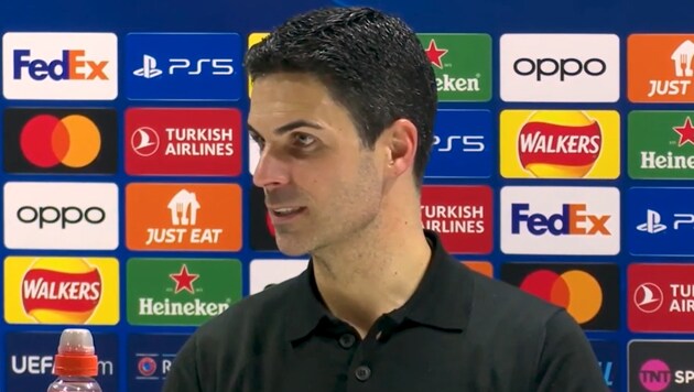 Arsenal coach Mikel Arteta (Bild: Glomex)
