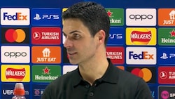 Arsenal-Coach Mikel Arteta (Bild: Glomex)