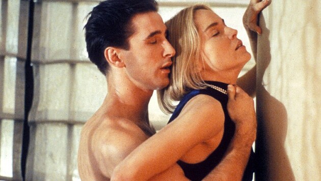 Sharon Stone enthüllte in einem Podcast-Interview, dass der legendäre Robert Evans sie einst dazu bringen wollte, mit „Sliver“-Co-Star Billy Baldwin zu schlafen. (Bild: mptv / picturedesk.com)