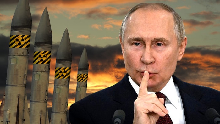 Aus militärisch-technischer Sicht sei Russland bereit, Atomwaffen einzusetzen, wenn die Existenz ...
