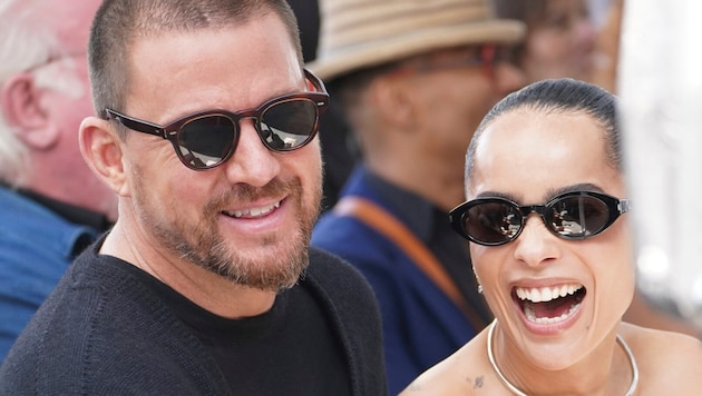 Channing Tatum et Zoë Kravitz (Bild: Jordan Strauss/Invision/AP)