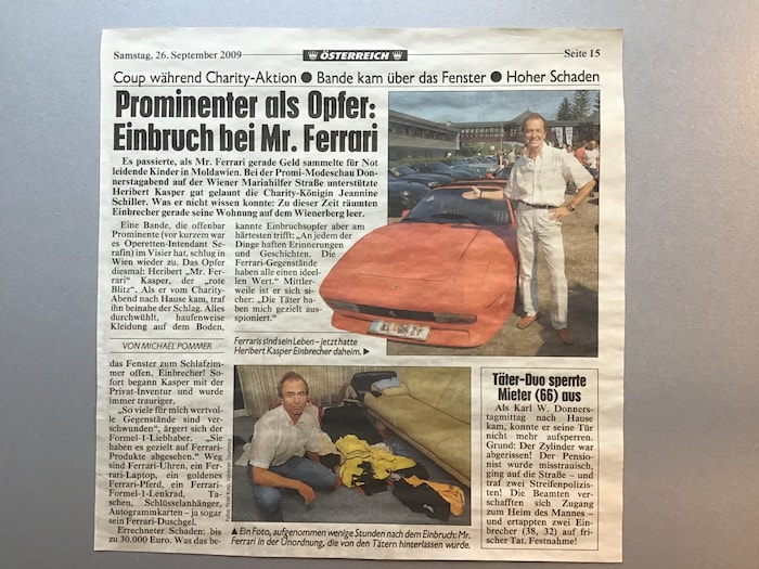 Auch die „Krone“ berichtete.