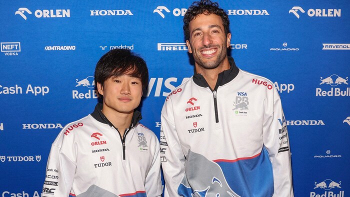 Yuki Tsunoda, Daniel Ricciardo