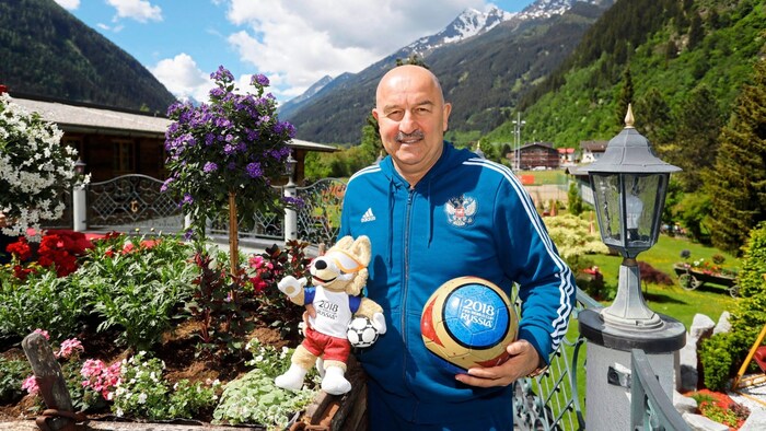 Stani before the 2018 World Cup in the Stubai Valley