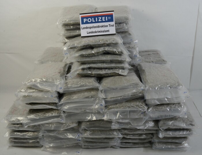 The seized drugs.