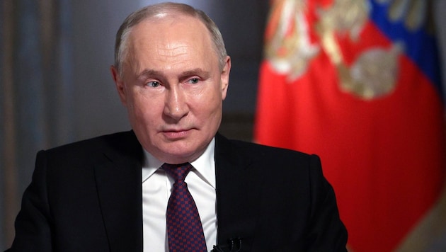 Le dirigeant russe Vladimir Poutine. (Bild: ASSOCIATED PRESS)