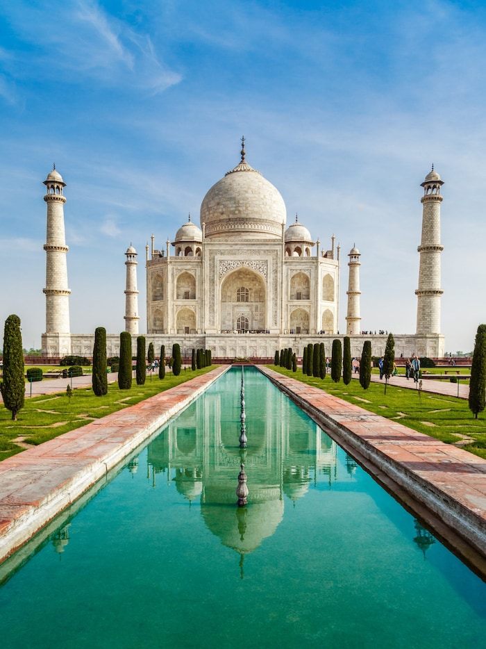 Mausoleum Taj Mahal in Agra