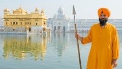 Ein Ereignis: Der Goldene Tempel am „Teich des Nektars der Unsterblichkeit“. (Bild: PhotosIndia.com, LLC)