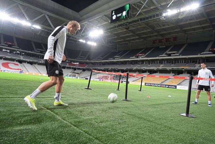 Mika Biereth is Sturm's big goal hope.