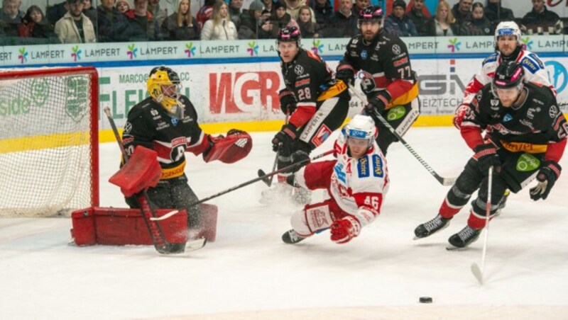 Johannes Bischofberger und die Rotjacken kamen in Vorarlberg weiter. (Bild: Pioneers/Rothmund)