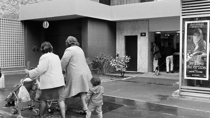 In this building in Paris, an eleven-year-old girl was raped and murdered by Francois Verove.