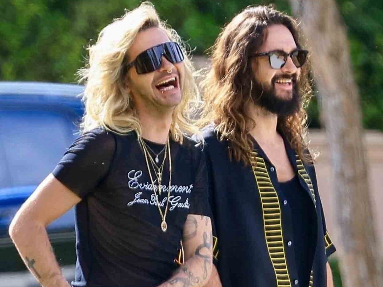 Bill and Tom Kaulitz have lived in Los Angeles for 15 years and know many A-list stars personally. Tom has been married to Heidi Klum since 2019. (Bild: www.PPS.at)