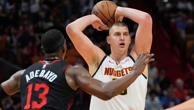 Nikola Jokic (Bild: Copyright 2024 The Associated Press. All rights reserved.)